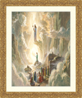 Divine Light: The Gathering Beneath the Cross