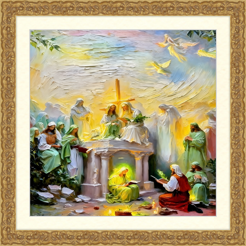 Divine Radiance - Sacred Art Print