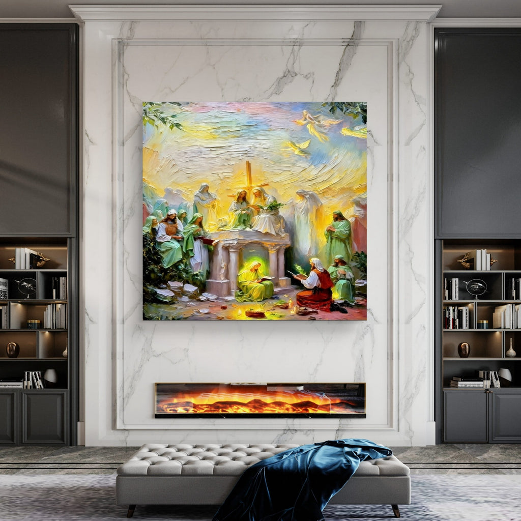 Divine Radiance - Sacred Art Print