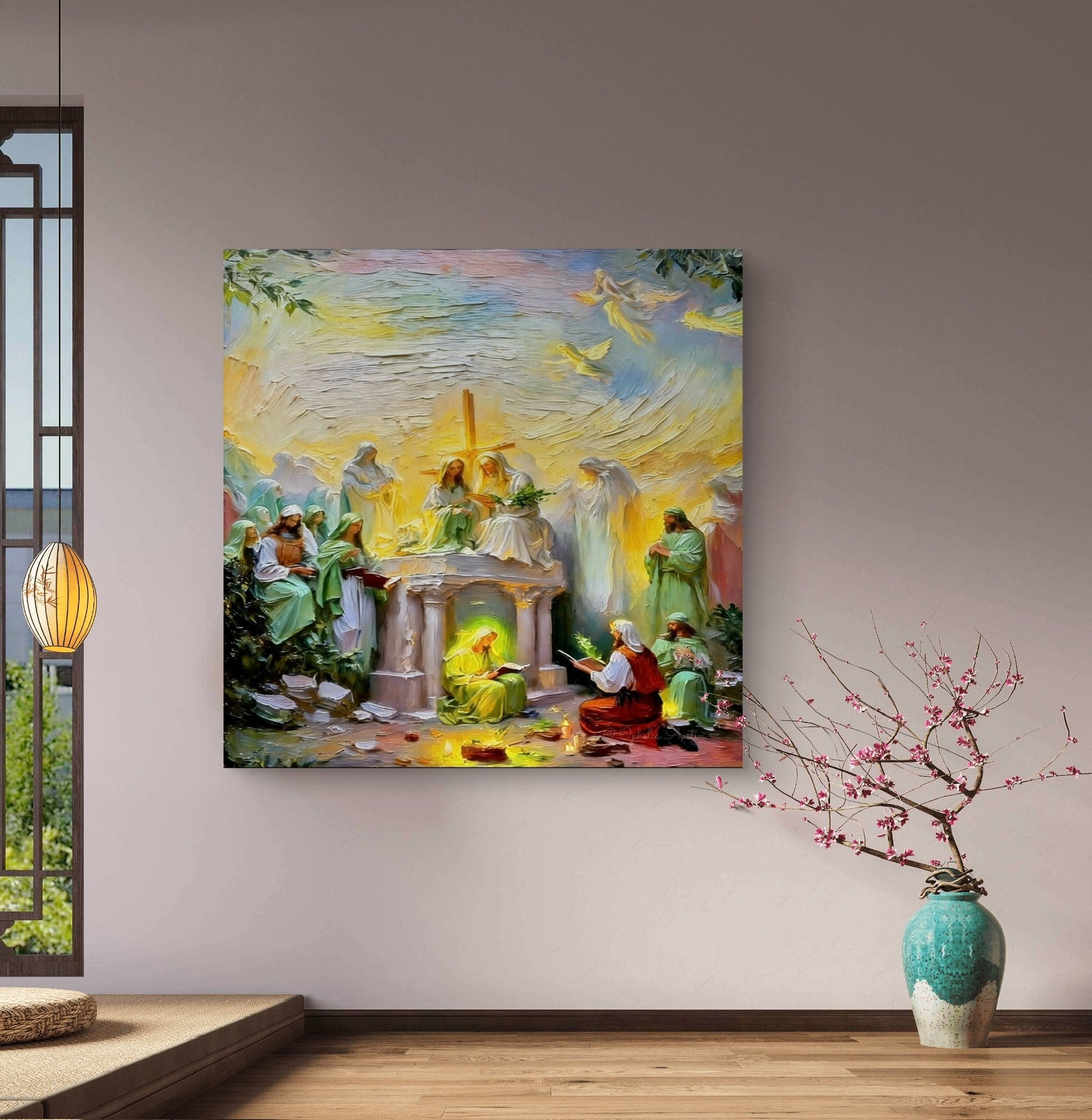 Divine Radiance - Sacred Art Print