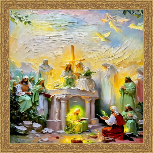 Divine Radiance - Sacred Art Print